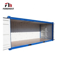 Conteneurs de stockage portables en acier Corten certifiés CSC, garages préfabriqués, conteneurs maritimes à ouverture latérale, Chine