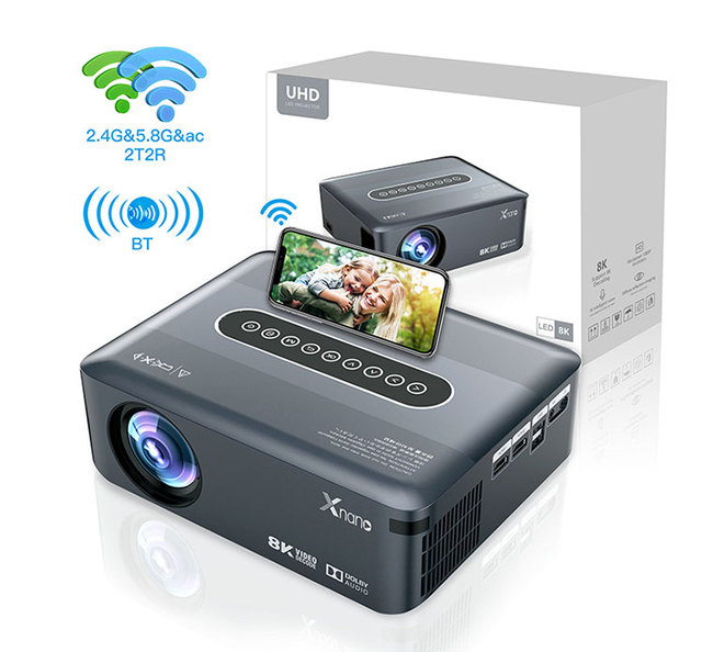 Smart 1080p 4k Overhead Projector Mobile Phone Wifi Short Throw Mini Laser Tv Projector 4k 8k Android Portable