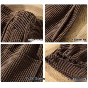 <span class=keywords><strong>Pantaloni</strong></span> Casual da Uomo in Tessuto di <span class=keywords><strong>Velluto</strong></span> a Coste Caldo e Confortevole per l'Inverno, Vendita all'Ingrosso - Product Image 5