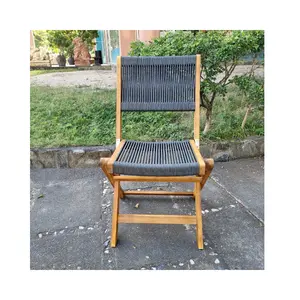 Good Price Beach Wood Folding Chairs Portable For Garden Decor Custom Package Custom Color Vietnamese Supplier