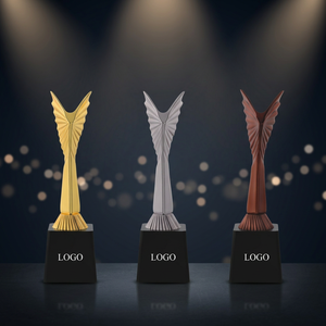 Trophée Diamant Portable en Métal Moulé sous Pression POOJA GIFT CORPORATION 685, Base Robuste, Gravure Laser, Impression UV, Compétitif - Product Image 1