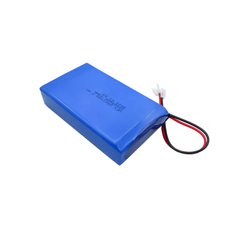 Li-ion Polymer Battery Pack Supply Medical Machine Rechargeable Battery UFX 1160100-2S 10000mAh 3.7V Rechargeable Lipo Battery