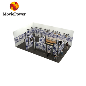 Simulador de Tiro VR, Plataforma de Batalla Multijugador para Interiores, Arena Educativa con Más de <span class=keywords><strong>1000</strong></span> <span class=keywords><strong>Juegos</strong></span> 4K, Experiencia VR 9D - Product Image 1