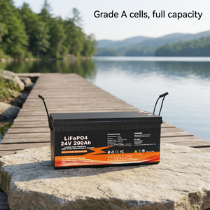 Baterai Lithium LiFePO4 24V 200Ah Deep Cycle untuk Sistem Penyimpanan Tenaga Surya Off-Grid - Product Image 1