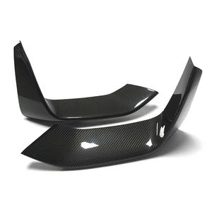 Pure Koolstofvezel Front Splitter Trims Voor Bmw F80 F82 F83 M3 M4 2014-2019 <span class=keywords><strong>M</strong></span> Prestaties Een Stijl Voorbumper Splitter - Product Image 3