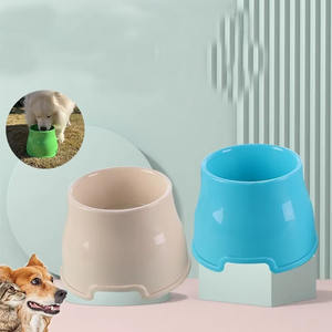 Mangkuk anjing telinga panjang kucing peliharaan pelindung leher plastik tinggi untuk telinga panjang - Product Image 1