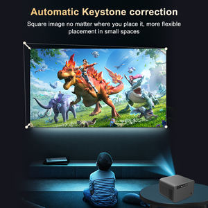 Projecteur intelligent P20 Full HD 1080P 500 ANSI Lumens Android 13 Mise au point automatique 2 Go 8 Go 4K LCD Cinéma à courte focale US - Product Image 3