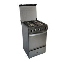Xunda Nouvelle Cuisinière Familiale pour Pâtisserie et Cuisine, Four Autonome à Gaz avec Grill, Table de Cuisson à Quatre Brûleurs