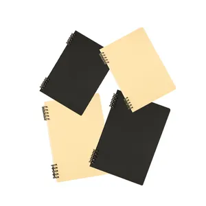 Carnet de journaux de couture en papier kraft avec logo personnalisé 30 feuilles/60 feuilles pour étudiant