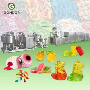 Agar Vitamins Gummies Gummy Bonbon Caramel Mint <b>Candy</b> Cream Production Line <b>Machine</b> of <b>Candy</b> by Pressing - Product Image 1