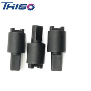 Noir PBT meilleure <span class=keywords><strong>tête</strong></span> Machine à laver en plastique fermeture douce rotatif huile <span class=keywords><strong>amortisseur</strong></span> <span class=keywords><strong>prix</strong></span> charnière pour siège de toilette - Product Image 1