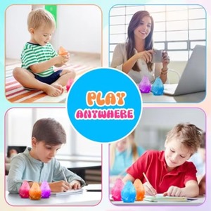 Fidget Cube Stress Relief, Anxiety <b>Squishies</b>, Ice <b>Squishy</b> Stress Cube, Sensory Toys for Kids with Autism, Calming Toys (1pack) - Product Image 6