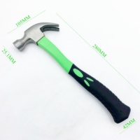 Martillo de Maquinista Profesional de Acero con Alto Contenido de Carbono de 100g-5000g, Martillo de Ingeniero de Alta Resistencia con Mango Cromado