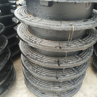 Couvercle de manhole rond antivol et anti-éboulement