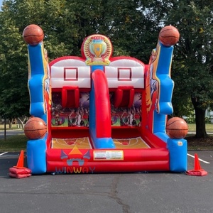 Jeu de tir de basket-ball gonflable en PVC à <span class=keywords><strong>prix</strong></span> usine pour les événements de carnaval, les parcs d'attractions, les foires scolaires et les fêtes d'arrière-cour - Product Image 5
