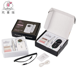 <span class=keywords><strong>Ponceuse</strong></span> à Ongles Électrique Professionnelle Haute Vitesse 45000 tr/min pour Manucure Pédicure, Machine à Forer les Ongles Rechargeable pour Retrait de Gel - Product Image 4