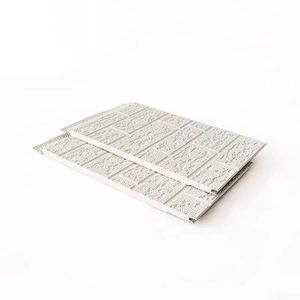 11.8M Installation rapide Panneau <span class=keywords><strong>sandwich</strong></span> en mousse de polyuréthane étanche Panneau d'isolation mural extérieur en PU - Product Image 3