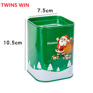 2025 Venta caliente Juego de papelería de Navidad Caja de <span class=keywords><strong>dinero</strong></span> de metal Caja de ahorro de <span class=keywords><strong>dinero</strong></span> en forma de rectángulo lindo de dibujos animados - Product Image 2