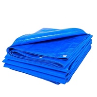 Bâche en PE robuste 190 g/m², résistante aux déchirures, imperméable, enduite de PE pour le stockage de foin, des empilages et des cultures agricoles, protection contre la pluie et les intempéries