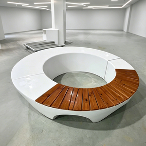 Banc de Plaza Écologique en FRP Durable pour Centre Communautaire et Espace Extérieur - Product Image 1