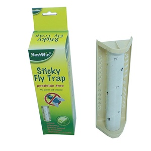 Trampa Adhesiva <span class=keywords><strong>para</strong></span> <span class=keywords><strong>Moscas</strong></span>, Rollo de Pegamento Ecológico, Amarillo y Azul - Product Image 1