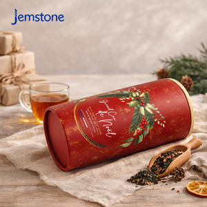 Emballage en tube de papier conçu pour les marques de thé en vrac avec une structure durable, un design protecteur et une impression de logo personnalisée - Product Image 5