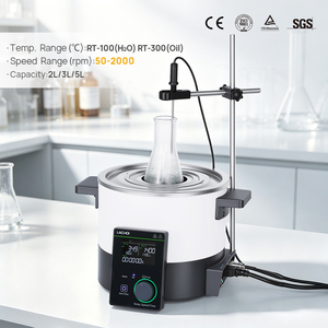 Agitatore Magnetico Riscaldante LACHOI LCS-OB in Acciaio Inox 304 a Doppio Strato per Riscaldamento e Miscelazione in Laboratorio - Product Image 1