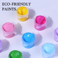 Kit de peinture par numéros M-222 Hortensia bleu, paysage floral de jardin, peinture acrylique DIY pour adultes