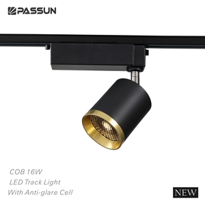 Rail de lumière pour marché européen, spot LED sur rail 9W avec filtre en nid d'abeille, lumière LED sur rail COB - Product Image 3