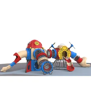 LY04701 Rocket knight series large slide playground amusement park manufacturer