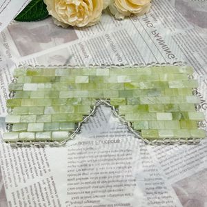 Wholesale Best Quality 100% Natural Crystal <strong>Jade</strong> <strong>Stone</strong> Eye Mask Eye Cover Facial Care Tools Black Obsidian Rose Quartz Eye Mask - Product Image 5