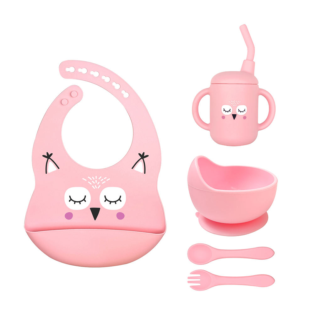 SET7068AHFC 6 # hiboux rose chaud