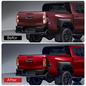 Luz de Circulación Diurna LED Nueva de Fábrica Wenye, Luz Trasera para Hilux Rocco 2015-2021, Amarillo Blanco, Certificación ISO9001, Ajuste Universal - Product Image 2