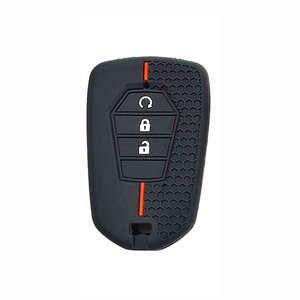 3 ปุ่มสำหรับ ISUZU Dmax <span class=keywords><strong>D</strong></span>-<span class=keywords><strong>max</strong></span> Mux 2021 <span class=keywords><strong>2022</strong></span>+ <span class=keywords><strong>D</strong></span>-<span class=keywords><strong>max</strong></span> MU-X <span class=keywords><strong>3.0</strong></span> Mux ซิลิโคนหุ้มกุญแจรถยนต์ รีโมทคอนโทรล อุปกรณ์เสริมกล่องใส่กุญแจ - Product Image 1