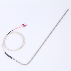 Right Angle Pt100 Temperature Sensor For Electroplating And Battery Factories With <b>Wire</b> Leads - Product Image 3