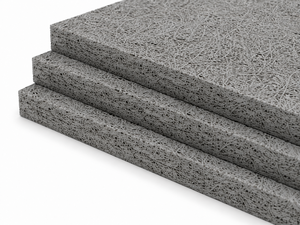 Panneau acoustique en <span class=keywords><strong>laine</strong></span> <span class=keywords><strong>de</strong></span> <span class=keywords><strong>bois</strong></span> <span class=keywords><strong>de</strong></span> 25 mm, gris, style industriel, bar, restaurant, bureau, WYRAX - Product Image 1