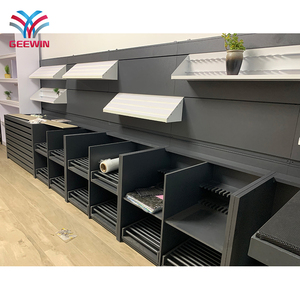 Gạch hiển thị đơn vị tráng men Slate gốm kim loại kệ trưng bày cho tấm đá cẩm thạch kết hợp tủ - Product Image 2