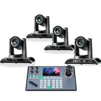 Paquete de Cámara PTZ 20X con Seguimiento Automático por IA, SDI/HD-MI/USB3.0/LAN PoE, para Transmisión en Vivo de Cultos Religiosos y Conferencias