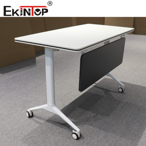 Sinonis Wooden Modern Commercial School Activity Training Office <b>Folding</b> Laptop <b>Desk</b> Stand Learning <b>Desk</b> - Product Image 2