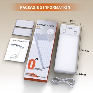 Rechargeable Motion <b>Sensor</b> LED <b>Light</b> Strip Linear IP65 Waterproof Round Shape 12W 20cm Charging 3K-6K Warm White Night <b>Light</b> - Product Image 4