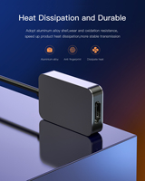 Câble adaptateur USB Type C Type-C USB-C vers HDMI femelle HD 4K 1080P pour Macbook, ordinateur portable, téléphone portable, tablette, téléviseur HD, ordinateur