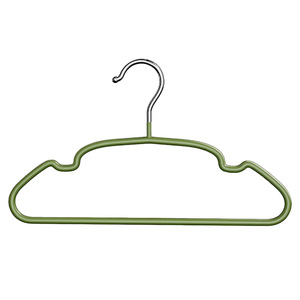 Clothes <b>Hanger</b> Resin Round Shape Non Slip For Kids Baby Clothes Storage Household Use - Product Image 4