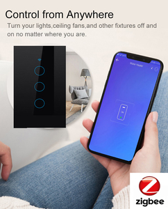 AU Standard 240V Zigbee Smart <strong>Switch</strong> SAA/RCM Approved No Neutral Touch <strong>Control</strong> Wall <strong>Switch</strong> Home/Alexa Smart Home <strong>System</strong> - Product Image 6