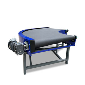 90 מעלות 180 להפוך שולחן עקומת שולחן pvc מעוקל pvc להפוך חגורת מסוע קו ייצור מסוע מערכת - Product Image 6