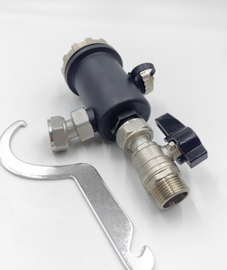 Filtre magnétique <span class=keywords><strong>SIHO</strong></span> à structure sphérique, taille de port 3/4 po, pour utilisation automobile, média aqueux, personnalisable OEM, garantie 1 an - Product Image 1
