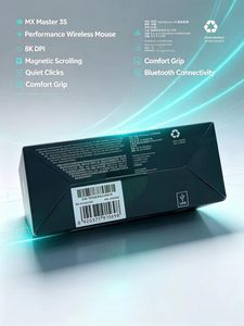 Para Logitech <span class=keywords><strong>MX</strong></span> <span class=keywords><strong>Master</strong></span> 3S 8000 DPI rueda de cambio automático ergonómico inalámbrico USB óptico <span class=keywords><strong>Mini</strong></span> ratón negro estilo de juego de oficina para PC - Product Image 4