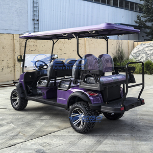 Mini Club Car de 6 Plazas, Vehículo Eléctrico Todoterreno de Alta Potencia, Carro de Golf para Uso en Parques y Zonas Turísticas - Product Image 4