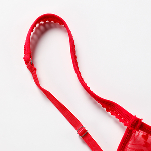 Vendita all'ingrosso biancheria intima stampa amore <span class=keywords><strong>reggiseno</strong></span> Snd Set <span class=keywords><strong>reggiseno</strong></span> <span class=keywords><strong>con</strong></span> <span class=keywords><strong>ferretto</strong></span> <span class=keywords><strong>con</strong></span> cinturino regolabile <span class=keywords><strong>con</strong></span> <span class=keywords><strong>ferretto</strong></span> <span class=keywords><strong>reggiseno</strong></span> in Mesh <span class=keywords><strong>trasparente</strong></span> e breve - Product Image 6