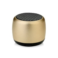Mini Altavoz Inalámbrico Portátil Personalizado, Subwoofer con Carcasa de Aleación de Aluminio, Cine en Casa, Audio Bidireccional para Exteriores