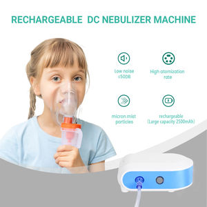 <span class=keywords><strong>Nebulizer</strong></span> Isi Ulang Inhaler Medis yang Sangat Portabel Terapi Pernapasan Jet Senyap Kompresor <span class=keywords><strong>Nebulizer</strong></span> - Product Image 2
